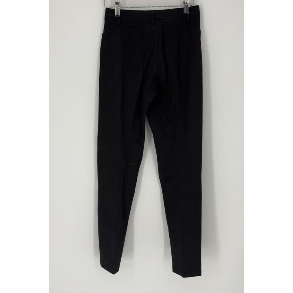 Prada Red Tab Tapered Cigarette Pants